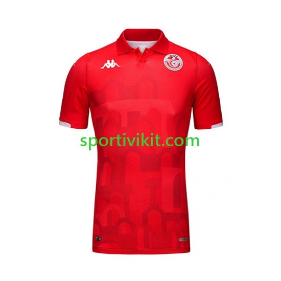 Tunisia Uomo Maglia Prima 2023-2024 Manica Corta Tunisia Uomo Maglia Prima 2023-2024 Manica Corta