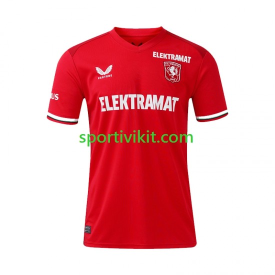 Twente Uomo Maglia Prima 2024-2025 Manica Corta