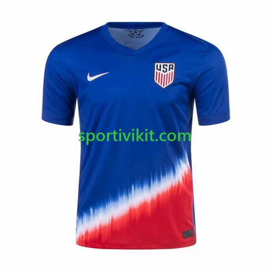 Stati Uniti Uomo Maglia Seconda 2024 Manica Corta