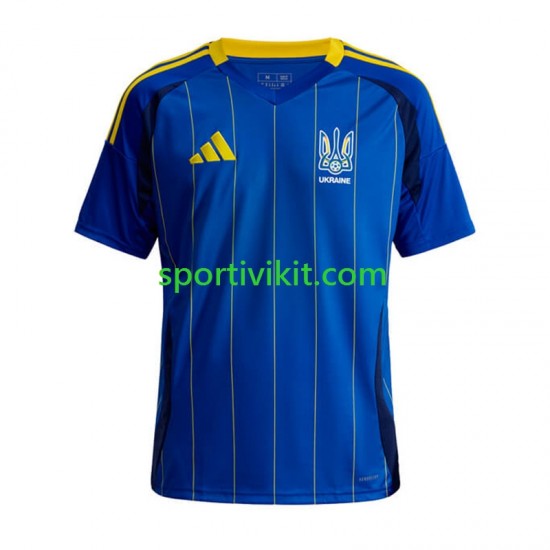Ucraina Uomo Maglia Seconda 2024 Manica Corta