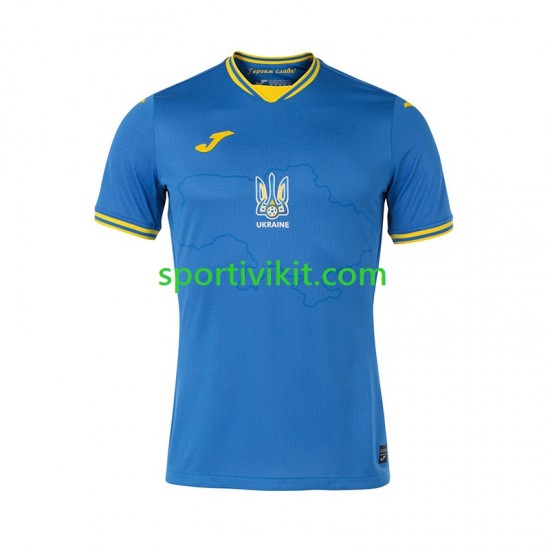 Ucraina Uomo Maglia Seconda Euro 2024 Manica Corta