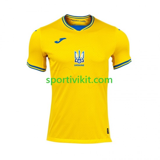 Ucraina Uomo Maglia Prima Euro 2024 Manica Corta
