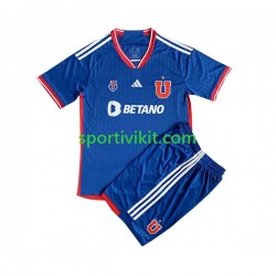 Completo da calcio Bambini Universidad de Chile 2023 Maglia Prima Manica Corta