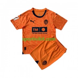 Completo da calcio Bambini Valencia CF Maglia Terza 2023-2024 Manica Corta