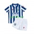 Completo da calcio Bambini West Bromwich Albion Maglia Prima 2024-2025 Manica Corta