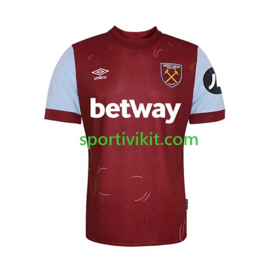 West Ham United Uomo Maglia Prima 2023-2024 Manica Corta West Ham United Uomo Maglia Prima 2023-2024 Manica Corta
