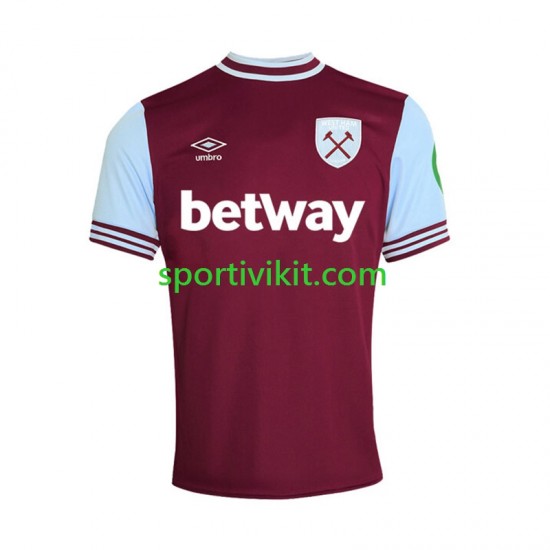 West Ham United Uomo Maglia Prima 2024-2025 Manica Corta West Ham United Uomo Maglia Prima 2024-2025 Manica Corta