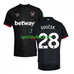 West Ham United SOUCEK 28 Uomo Maglia Seconda 2024-2025 Manica Corta
