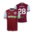 West Ham United SOUCEK 28 Uomo Maglia Prima 2024-2025 Manica Corta
