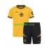 Completo da calcio Bambini Wolverhampton Wanderers Maglia Prima 2024-2025 Manica Corta