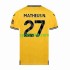 Wolverhampton Wanderers Matheus Nunes 27 Uomo Maglia Prima 2023-2024 Manica Corta