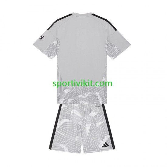 Completo da calcio Bambini Arsenal Portiere Maglia Prima 2026-2027 Manica Corta