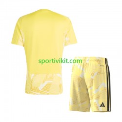 Completo da calcio Bambini Aston Villa Portiere Maglia Prima 2026-2027 Manica Corta