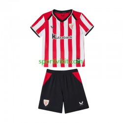 Completo da calcio Bambini Athletic Bilbao Maglia Prima 2026-2027 Manica Corta