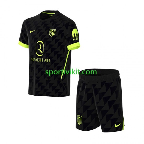 Completo da calcio Bambini Atlético Madrid Maglia Seconda 2026-2027 Manica Corta