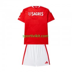 Completo da calcio Bambini Benfica Maglia Prima 2026-2027 Manica Corta