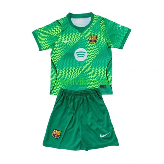 Completo da calcio Bambini FC Barcelona Portiere Maglia Prima 2026-2027 Manica Corta