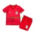 Completo da calcio Bambini Iran Maglia Seconda 2026 Manica Corta