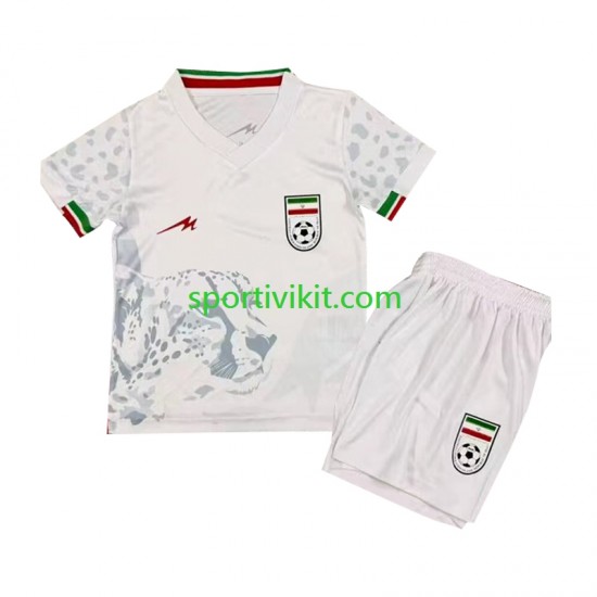 Completo da calcio Bambini Iran Maglia Prima 2026 Manica Corta
