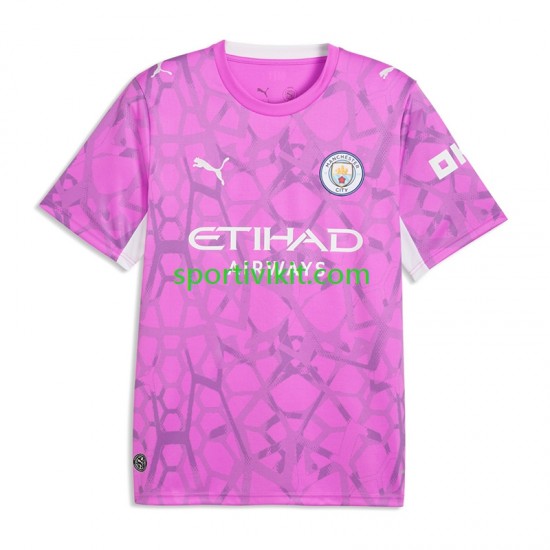 Completo da calcio Bambini Manchester City Portiere Gianluigi Donnarumma Maglia Seconda 2026-2027 Manica Corta
