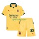 Completo da calcio Bambini AC Milan Ardon Jashari 30 Maglia Terza 2025-2026 Manica Corta