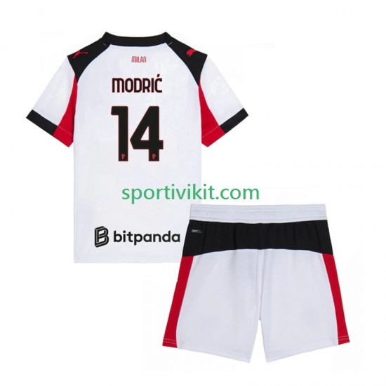 AC Milan Modrić Luca 14 Uomo Maglia Seconda 2025-2026 Manica Corta AC Milan Modrić Luca 14 Uomo Maglia Seconda 2025-2026 Manica Corta