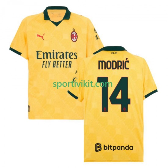 AC Milan Modrić Luca 14 Uomo Maglia Terza 2025-2026 Manica Corta