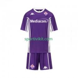 Completo da calcio Bambini ACF Fiorentina Maglia Prima 2025-2026 Manica Corta