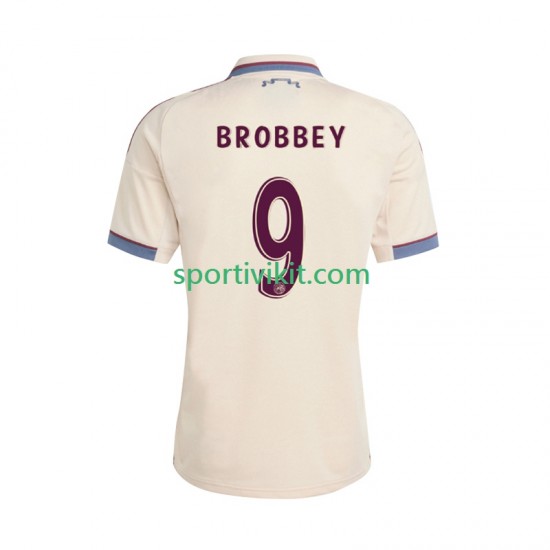 AFC Ajax Brian Brobbey 9 Uomo Maglia Terza 2025-2026 Manica Corta