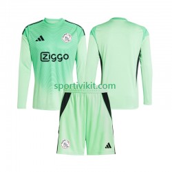 Completo da calcio Bambini AFC Ajax Portiere Maglia Prima 2025-2026 Manica Lunga