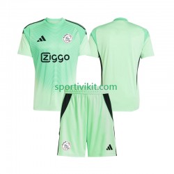 Completo da calcio Bambini AFC Ajax Portiere Maglia Prima 2025-2026 Manica Corta