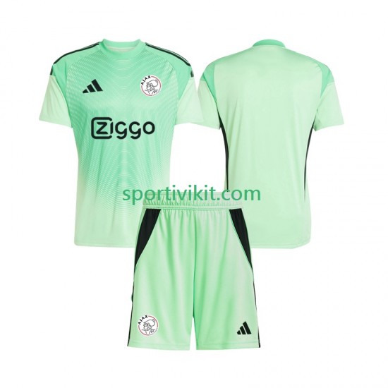 Completo da calcio Bambini AFC Ajax Portiere Maglia Prima 2025-2026 Manica Corta Completo da calcio Bambini AFC Ajax Portiere Maglia Prima 2025-2026 Manica Corta