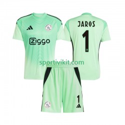 Completo da calcio Bambini AFC Ajax Portiere Vitezslav Jaros 1 Maglia Prima 2025-2026 Manica Corta