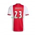 AFC Ajax Steven Berghuis 23 Uomo Maglia Prima 2025-2026 Manica Corta