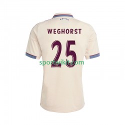 AFC Ajax Wout Weghorst 25 Uomo Maglia Terza 2025-2026 Manica Corta