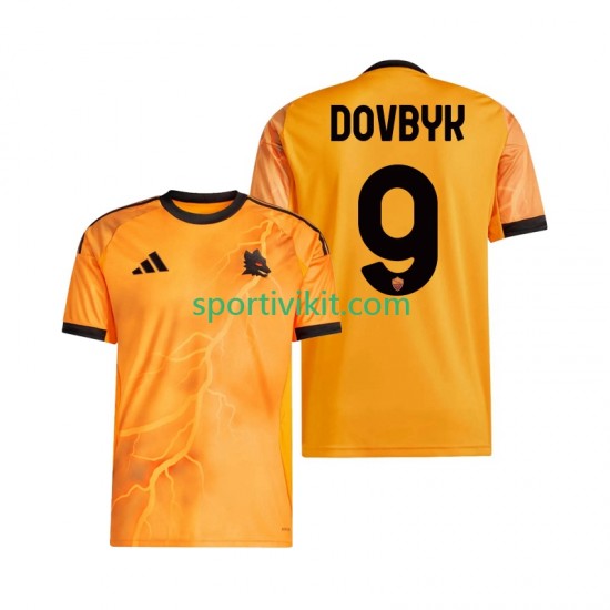 AS Roma Artem Dovbyk 9 Uomo Maglia Seconda 2025-2026 Manica Corta