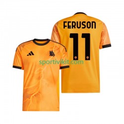 AS Roma Evan Ferguson 11 Uomo Maglia Seconda 2025-2026 Manica Corta