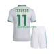 Completo da calcio Bambini AS Roma Evan Ferguson 11 Maglia Terza 2025-2026 Manica Corta