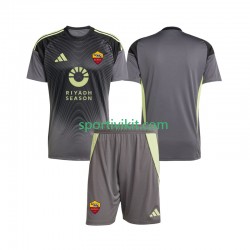 Completo da calcio Bambini AS Roma Portiere Maglia Prima 2025-2026 Manica Corta