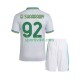 Completo da calcio Bambini AS Roma Stephan El Shaarawy 92 Maglia Terza 2025-2026 Manica Corta Completo da calcio Bambini AS Roma Stephan El Shaarawy 92 Maglia Terza 2025-2026 Manica Corta