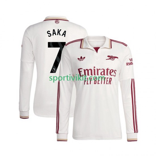 Arsenal Bukayo Saka 7 Uomo Maglia Terza 2025-2026 Manica Lunga