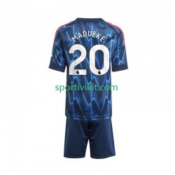 Completo da calcio Bambini Arsenal Noni Madueke 20 Maglia Seconda 2025-2026 Manica Corta
