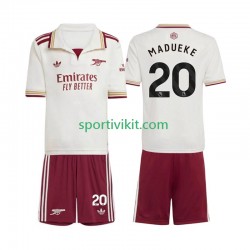 Completo da calcio Bambini Arsenal Noni Madueke 20 Maglia Terza 2025-2026 Manica Corta