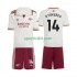Completo da calcio Bambini Arsenal Viktor Gyokeres 14 Maglia Terza 2025-2026 Manica Corta