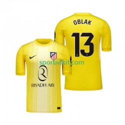 Atlético Madrid Portiere Jan Oblak 13 Uomo Maglia Prima 2025-2026 Manica Corta