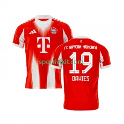 FC Bayern München Alphonso Davies 19 Uomo Maglia Prima 2025-2026 Manica Corta