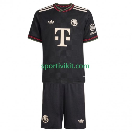 Completo da calcio Bambini FC Bayern München Maglia Terza 2025-2026 Manica Corta Completo da calcio Bambini FC Bayern München Maglia Terza 2025-2026 Manica Corta
