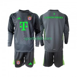 Completo da calcio Bambini FC Bayern München Portiere Maglia Seconda 2025-2026 Manica Lunga