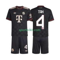 Completo da calcio Bambini FC Bayern München Jonathan Tah 4 Maglia Terza 2025-2026 Manica Corta