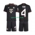 Completo da calcio Bambini FC Bayern München Jonathan Tah 4 Maglia Terza 2025-2026 Manica Corta